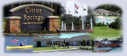 Citrus Springs Florida - an overview of this beautiful master planned community that has so much to offer and has captured the attention, and the heart, of the booming Citrus County real estate market.