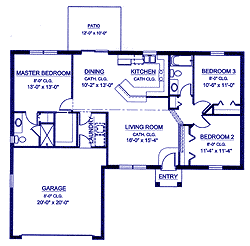 Click to view the Merle floor plan